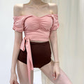 Boxer Tie Swimsuit