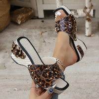 Plus Size Trend Platform Wedge Sandals Rivet