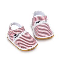 Baby lace princess soft rubber sole shoes