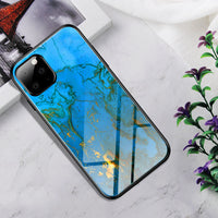 Gradient glass phone case