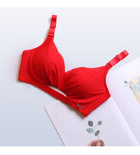 No traces and no steel ring gathered girls bra