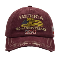 Embroidery 250th Anniversary Commemorative Hat Baseball Cap