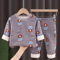 Fashion Men's And Women's Baby Long-sleeved Warm Suit
