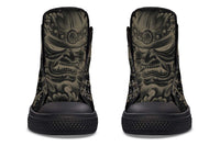 Printed Couple High Top Canvas Shoes