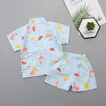 Newborn Gauze Air-Conditioned Pajamas