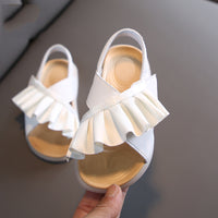 Korean lotus leaf sandals for girls