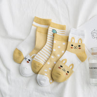 Children's cartoon animal socks