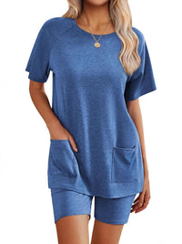 Breathable Home Sportwear Casual Slimming Two-Piece Set