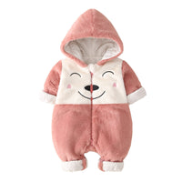 Baby''s Jumpsuit winter thickened cotton padded jacket baby clothes