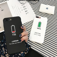 Creative icon battery phone case