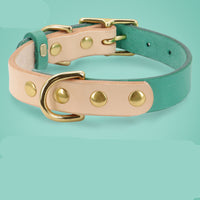 Leather cat collar