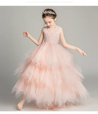 Girls' pompous gauze princess skirt