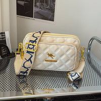 Korean Style Elegant Diamond Patterned Phone Bag Chic And Casual Shoulder Crossbody Bag