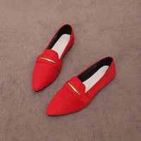 Women's Casual Flat Pointed Toe Pumps