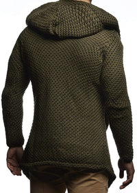 Men's Fashion Hooded Cardigan Sweater Coat