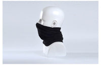 Ski half face cold winter warm hooded scarf