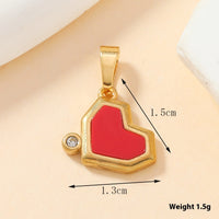 Single Pendant Stainless Steel Cast Ornament Fashion Flowers