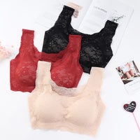 One piece ladies bra without steel ring