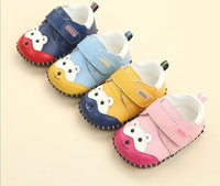 Male baby soft-soled step front shoes