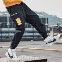 Zippered pocket beam overalls