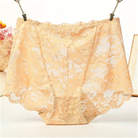 Hollow rose briefs
