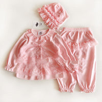 Pure cotton spring and autumn girl