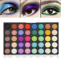 40 eye shadows