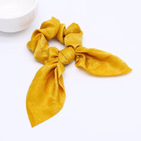 Simple fashion candy solid color rabbit ears head circle