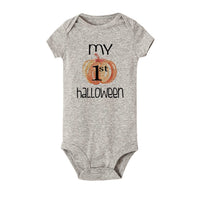 Baby triangle creeper short sleeve