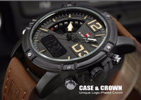 Double movement waterproof electronic watch