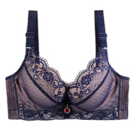 New large size four-row adjustable bra