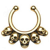 Stainless Steel Diamond C Rod Nose Ring