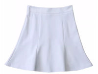 Women's Large Swing All-match Solid Color High Waist Skirt
