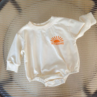 Spring And Autumn Baby Long Sleeve Loose Romper Sweater