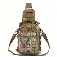 Camouflage Tactical Laser Chest Pack Portable Outdoor Cycling Bag