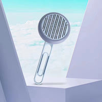 Pet Automatic Hair Removal Needle Comb Stainless Steel