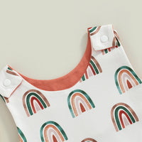 Boys Fashion Simple Printed Sleeveless Vest Garments