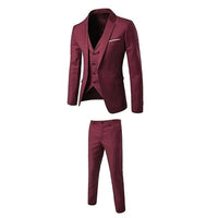 Suit Vest Pants Three-piece Suit