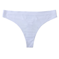 Women's Underwear Comfortable Low Waist T-shaped Panties Ice Silk Seamless Briefs