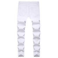 European And American Slim Straight Zipper Pleated Men