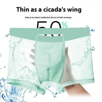 Ultra-thin Breathable Comfortable Youth Summer Boxer Briefs