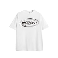 Fashion Men's Cotton Letter Printed T-shirt Top