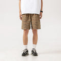 Men's Loose Washed-out Cotton Shorts