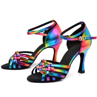 Soft Sole High Heel Latin Dance Shoes