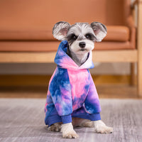 Tie-dye Hoodie For Small Medium And Large Dogs Poodle Bichon Golden Retriever Labrado