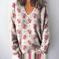 3D Animal Pattern Printed Casual Women's Sweater