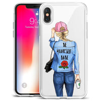 Compatible with Apple , Fashion girl phone case