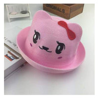 month baby straw boy sun hat