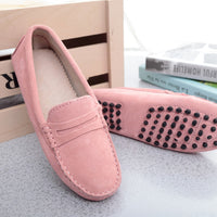 Women's Fashion Leather Flat Shoes