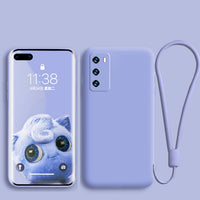 Liquid silicone fine hole phone case